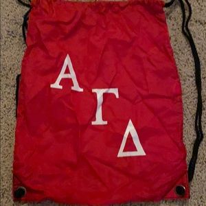 Alpha Gamma Delta bag